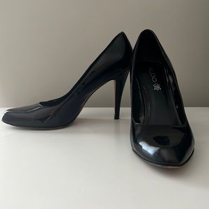 Aldo Black Patent Leather Heels - Size 40